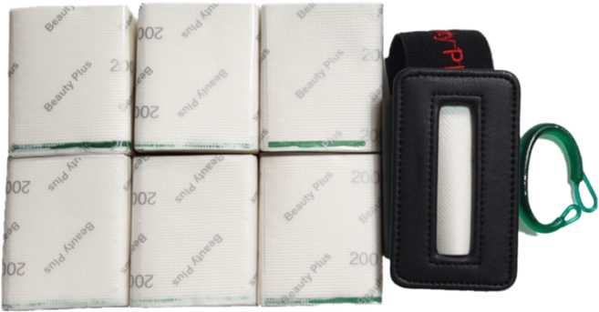 뷰티플러스 일회용 파마종이 스타트 키트, 1세트