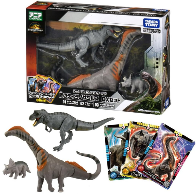 타카라토미 아니아 쥬라기월드 육지의 티타노사우루스 DX 세트, 1개