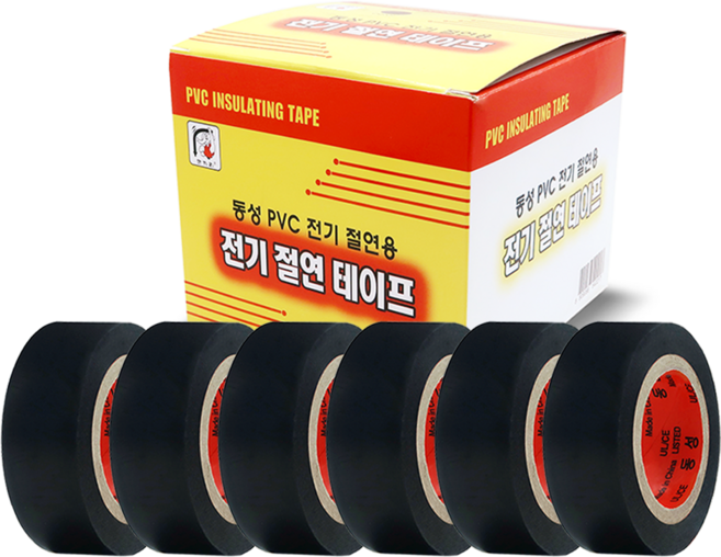 5위 - [당일발송] 전기 테이프 절연 테이프 20mm X 9M(20개입)/ 검정, 20개