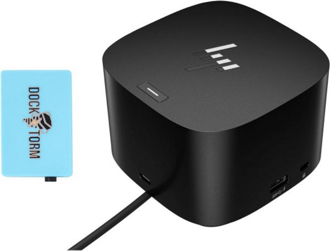 콤보 케이블 및 도크츠톰 허브가 있는 HP 썬더볼트 독 280W G4 4 USB 5개 HDMI 디스플레이 포트 2개 RJ45 모든 브랜드 노트북에 단일 연결4J0G4AAABA, Thunderbolt 280W, 1개