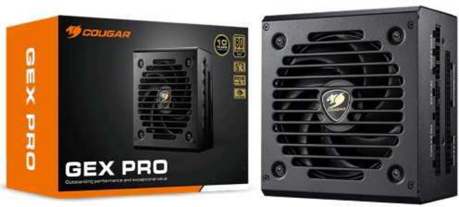 COUGAR 美洲獅 GEX PRO 850W ATX3.1 金牌全模組電源供應器 80PLUS