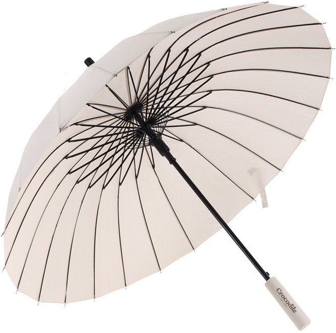 크로커다일 24살대 튼튼 자동 장우산