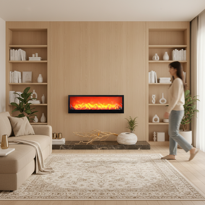 혼시티 벽난로 불멍 무드등