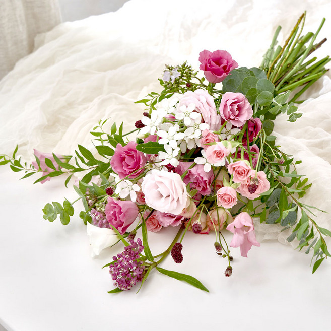 들꽃 1set 생화 랜덤 꽃다발 포장안함 정기구독 최상품질 꽃배달, 1개