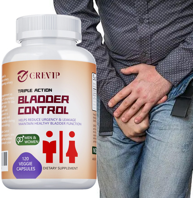 삼중 작용 방광 조절 여성과 남성을 위한 잦은 배뇨 과민증, 1개, 60정