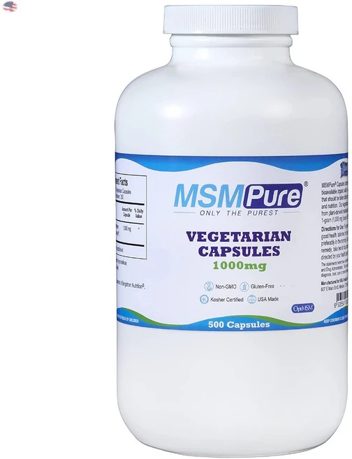 Kala Health MSM 퓨어 1000mg 500캡슐, 1개, 500정 - 쿠팡