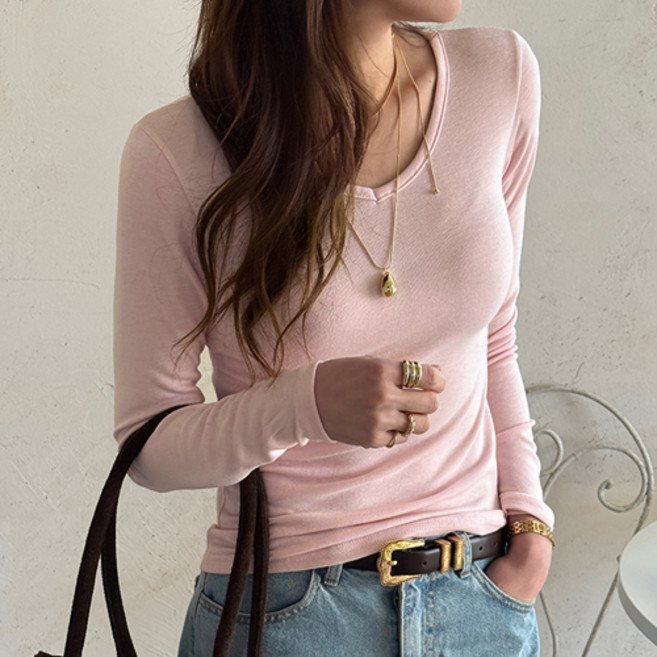 [난닝구]스보던 브이넥긴팔티