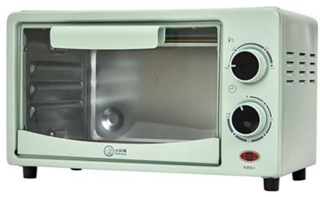 소형 전자레인지 겸용 오븐 1인 가구 미니 복합식 원룸, 12L 핑크 싱글