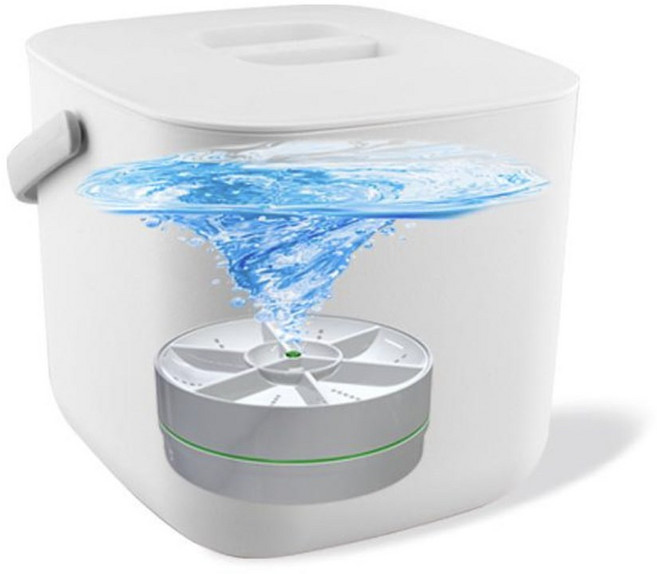 루나텍 미니 식기세척기 무타공 무설치, 화이트