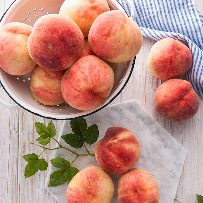 아삭아삭 털복숭아 4kg, 복숭아 4kg 랜덤과, 1개