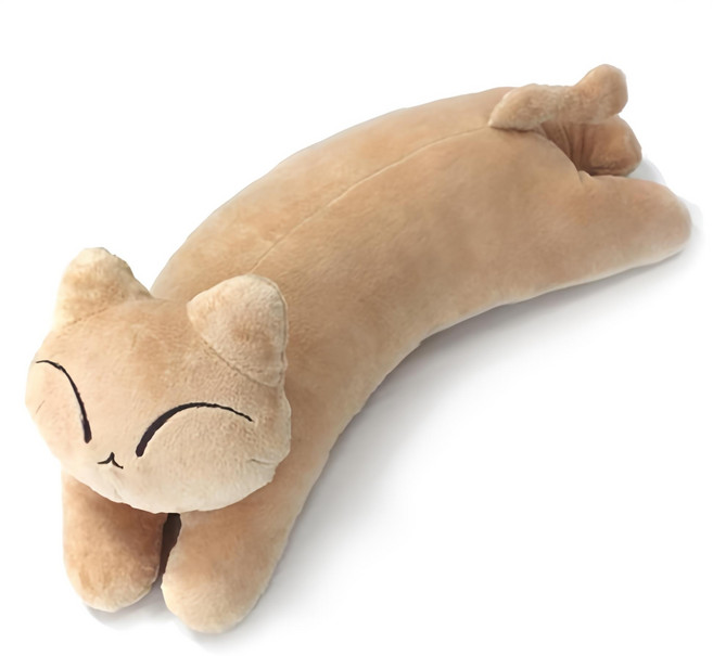 애니나라 헬로캣 힐링 슬리핑필로우 인형쿠션, 나루