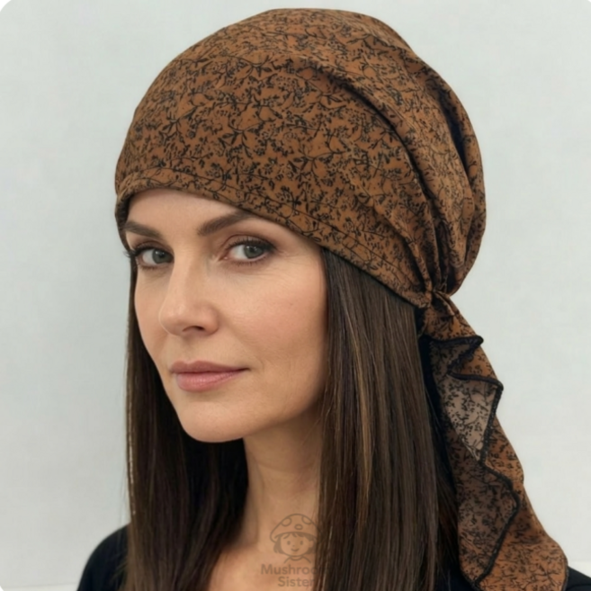버섯언니 H56 가볍고 얇은 새치커버 여름 밴딩 비니 두건 위생모자