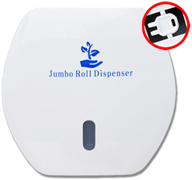 D형 점보롤 케이스 (열쇠형) 휴지 점보롤 케이스 디스펜서, 1개