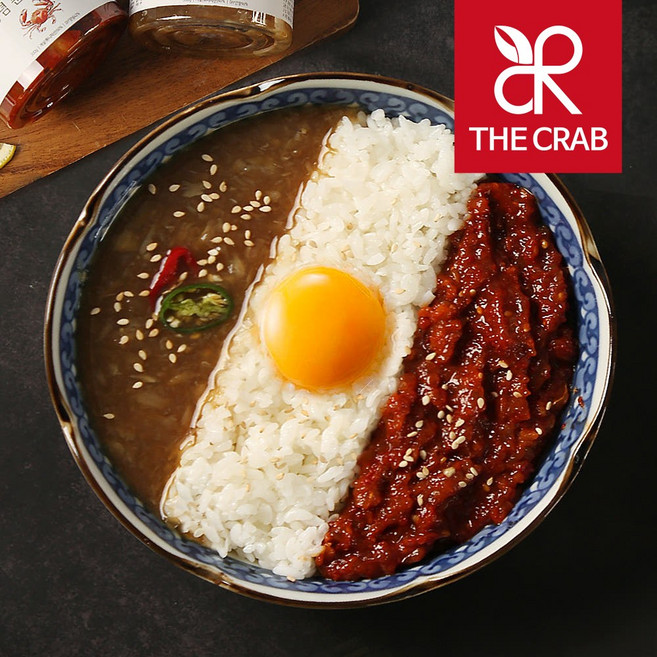 더꽃게 순살 꽃게장, 양념 순살게장, 1개, 300g