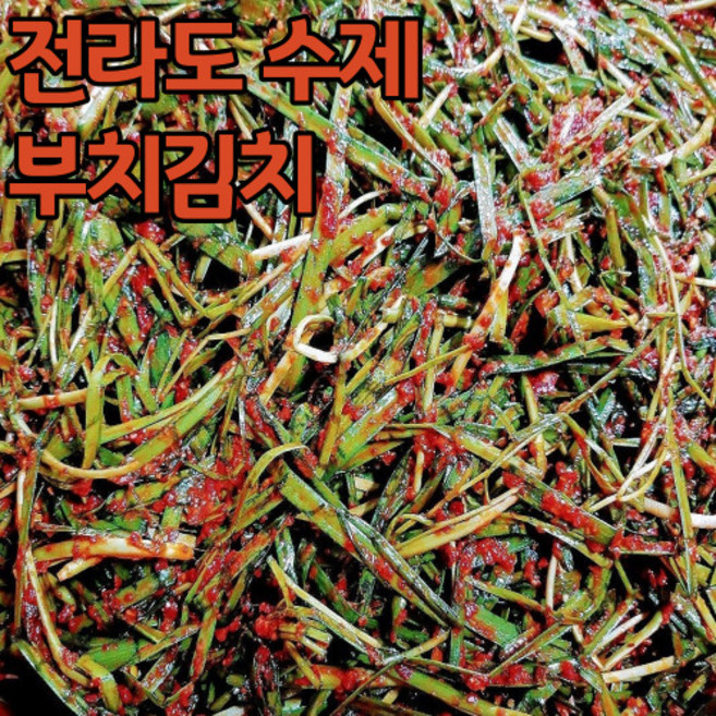 국내산 전라도 부추 김치 1kg 2kg 3kg 솔김치 정구지김치, 전라도부추김치_2kg, 1개