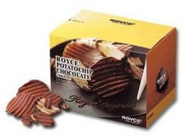 초콜릿 쿨 로이스 포테이토 칩 지역 특산품 봉투 포함 3개