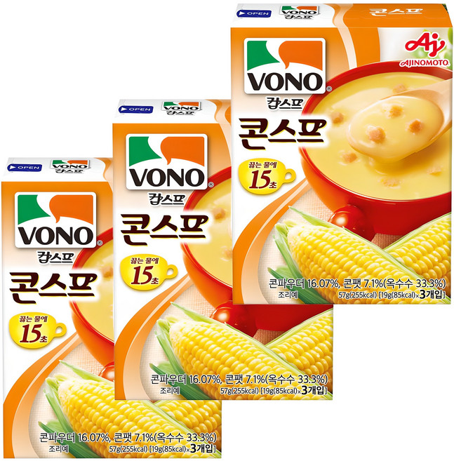 보노 콘스프, 57g, 3개