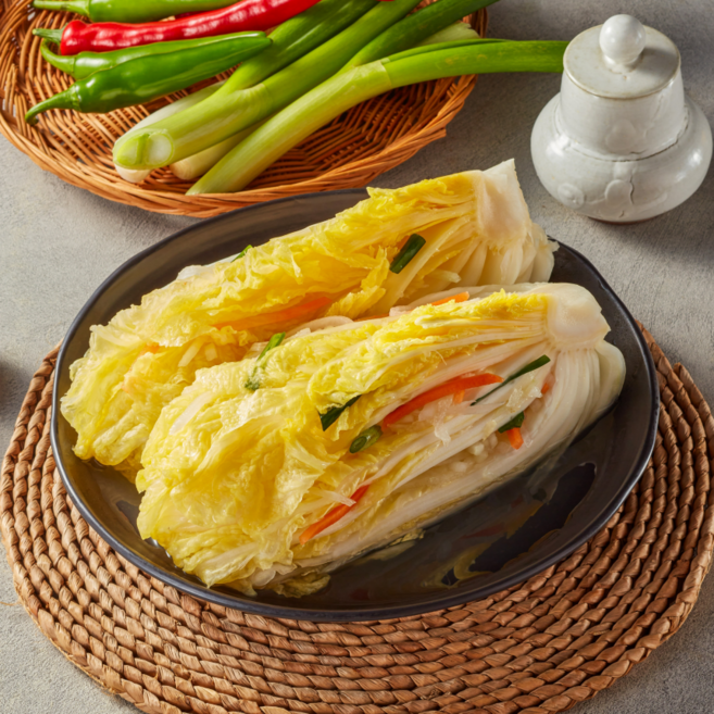 [남도의맛] 국내산 전라도 백김치, 1개, 3kg