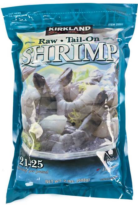 코스트코 커클랜드 냉동 생새우 (21-25미), 908g, 1박스