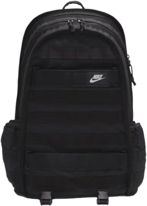 나이키 NSW RPM 백팩 26L 블랙 화이트 FD7544-010 재고보유, ONE BLACK, 사이즈:FREE