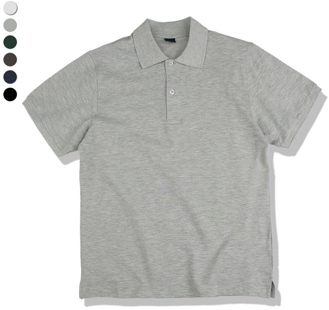 오마보이 남성용 PK 여유핏 반팔 카라티