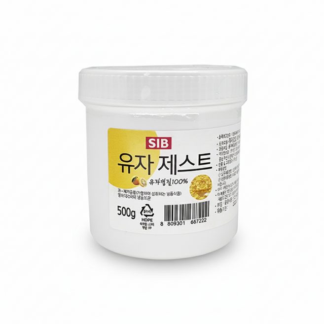 고흥 유자제스트500g 국산 유자 100%, 1개