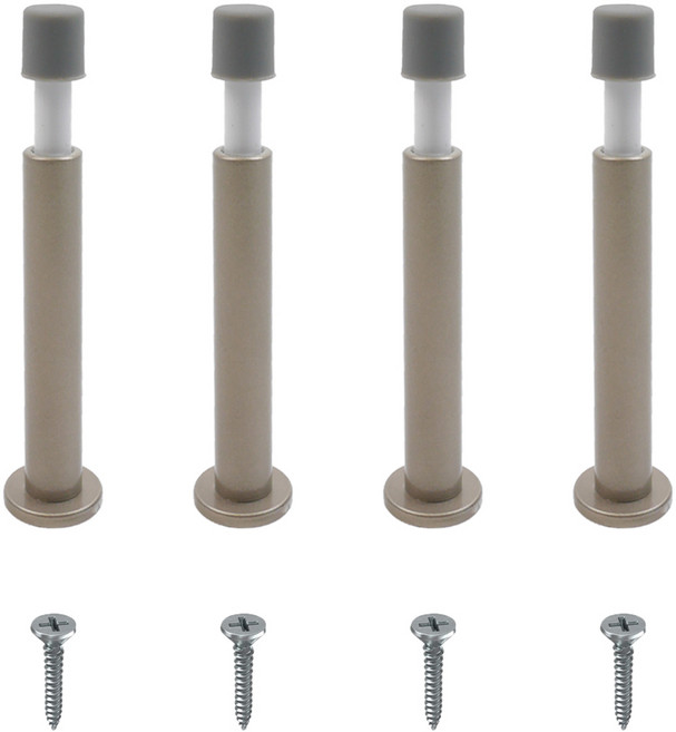 완충 스프링 방문 도어 스토퍼 그레이 4세트, 4개