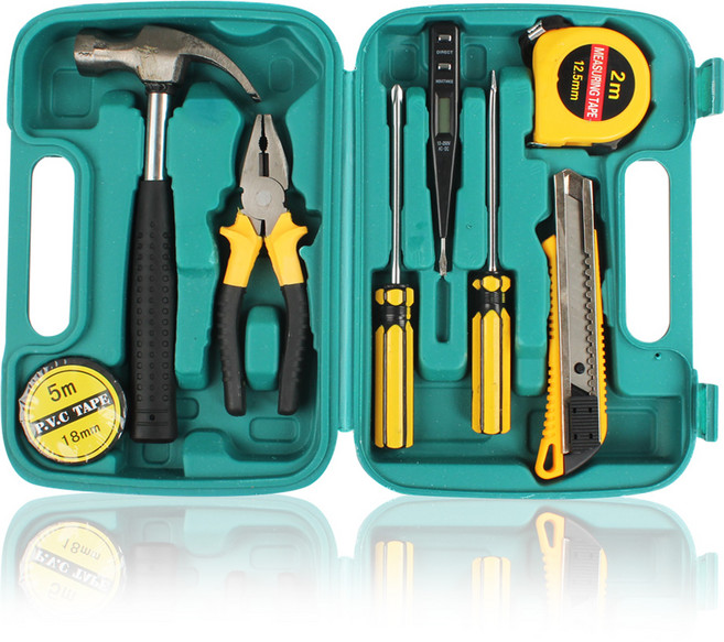 실속형 가정용 공구 선물세트 수공구함 공구세트 A타입, 공구 세트A타입, 1세트