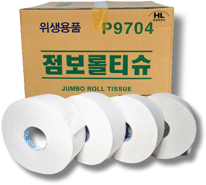 한일화장지 2겹 점보롤티슈 220m 1개 16롤, 1박스