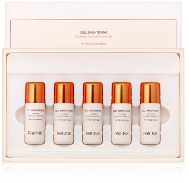 리엔케이 셀 루미너스 리얼 화이트 파우더 앰플, 4g, 5개