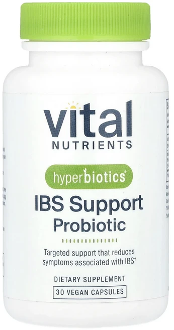 몸관리하세요 겨울입니다 Vital Nutrients Hyperbiotics® IBS 보조제 프로바이오틱 베지 캡슐 30정 특별관리진행, VitalNutrientsHyperbioticsIBS보, 1개 - 쿠팡