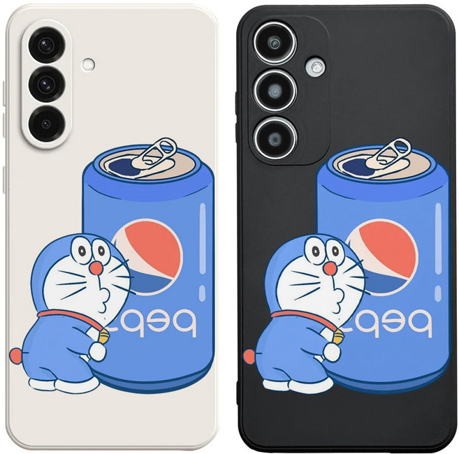 도라에몽과 펩시콜라 일러스트 갤럭시A 폰케이스