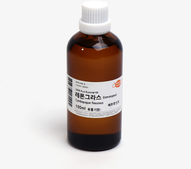 새로핸즈 천연 아로마 에센셜오일 레몬그라스오일 100ml, 단품, 1개