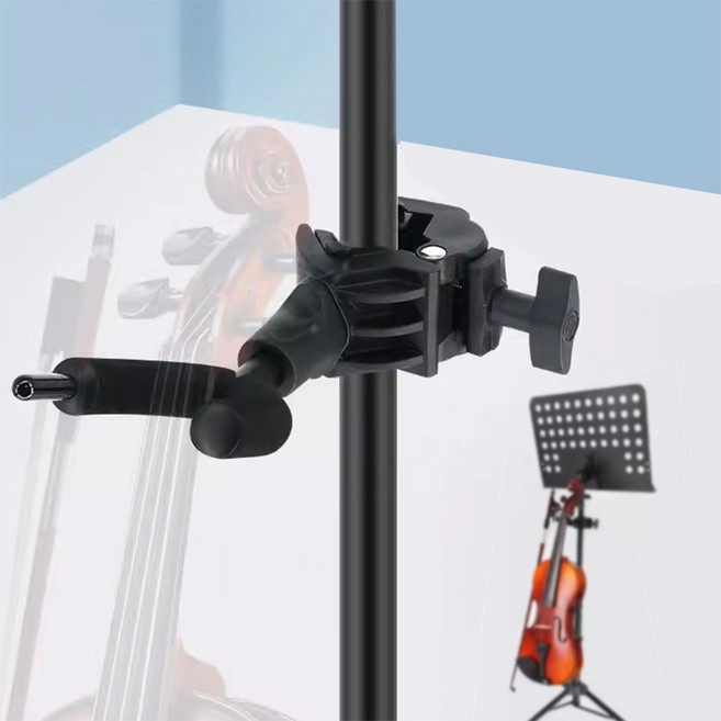 슈퍼픽스 바이올린 클램프형 거치대 홀더 GS918B, 1개