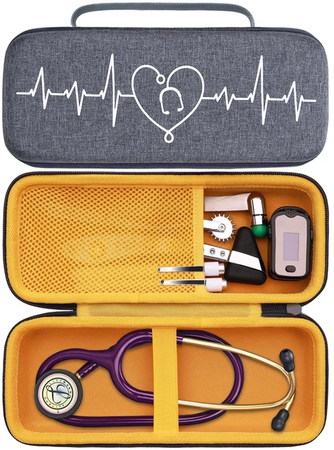 3M Littmann Master Cardiology IIIIIIV용 LTGEM 청진기 케이스 Classic III 5308용 청진기 보관 가방(케이, 01 type4