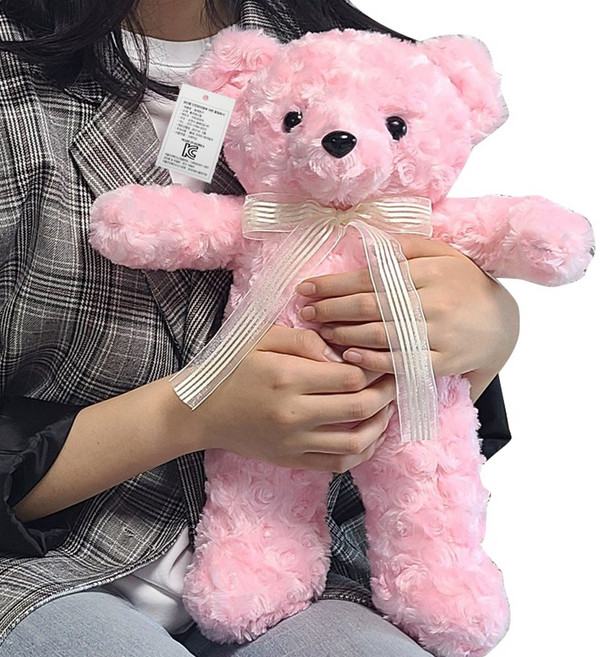 빅베어/사랑스런 러블리빅베어 곰인형/국내제작 신제품출시, 40cm, 핑크, 1개