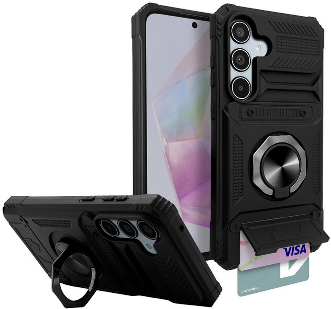 인트그로 헥사곤 카드수납 범퍼 휴대폰 케이스