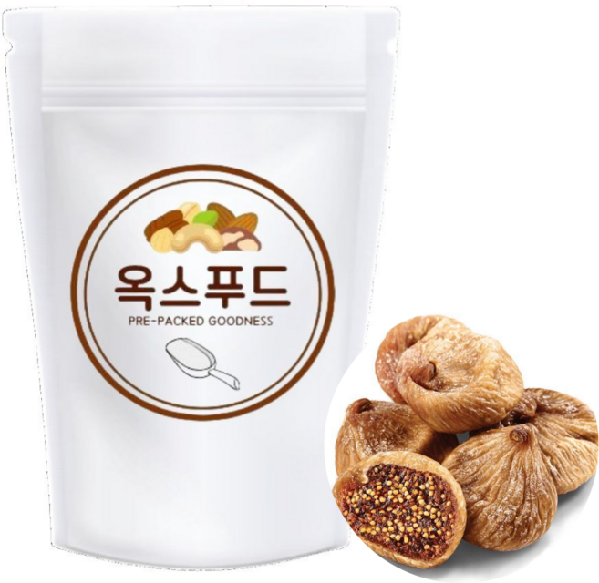 반건조무화과 소분 500g 프리미엄 건과일 달콤한 간식 샐러드 요거트 토핑용, 1개
