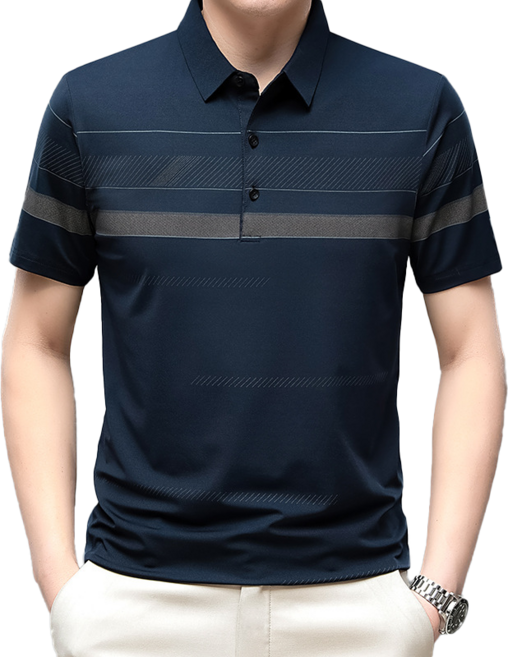 글라모라 중년 남성 골프웨어 쿨 반팔 카라티 티셔츠