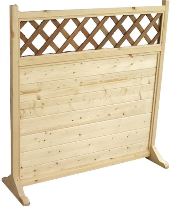 (주)이안랜드 럭셔리 원목 반 격자 파티션