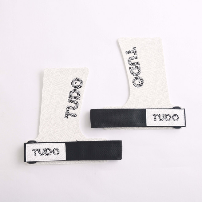 투도 크로스핏그립 풀업 턱걸이 헬스 손바닥보호대 머슬업, 1세트, 바스켓그립: 화이트 (White)