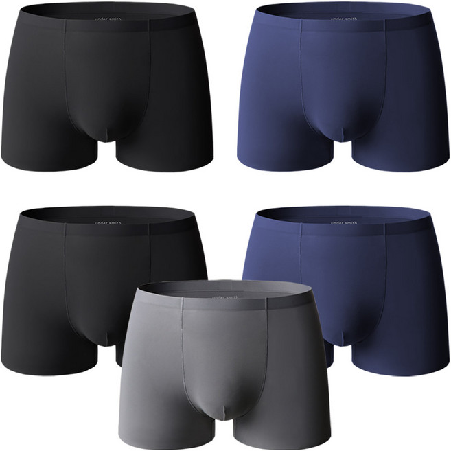 언더스미스 남성용 무봉제 드로즈 팬티 5장 세트