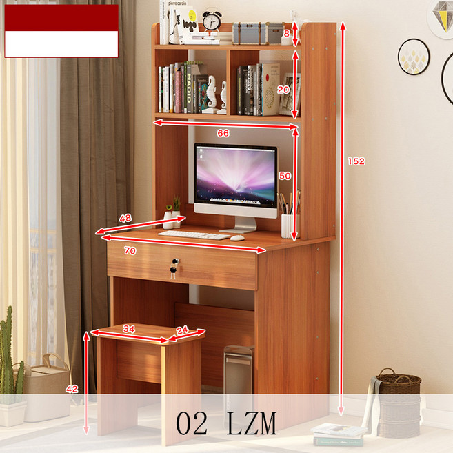 뉴타임즈13 컴퓨터책상 소형책상 학생경제형 혼자식책상 XT35 A18, 02 LZM