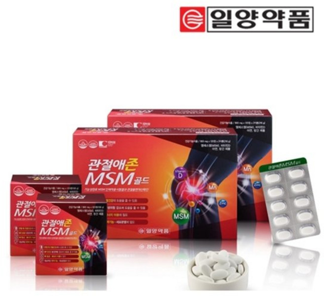 일양 관절애존MSM골드 8개월분, 480정, 1세트