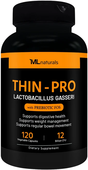 [미국번개배송] 신제품 착한명품 마이라이프 내추럴스 Thin-Pro 유산균 120억 CFU 락토바실러스 가세리 + FOS, 1개, 120정 - 쿠팡