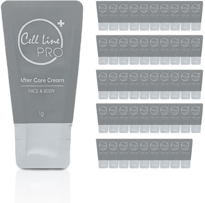 셀라인프로 에프터케어 크림 플러스 반영구 시술후 관리크림, 1g, 50개
