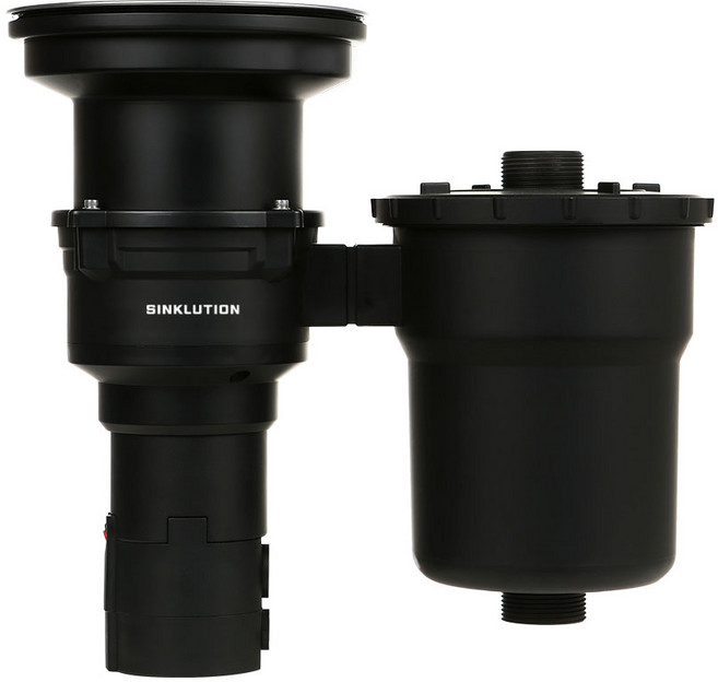 싱크루션 레볼루션 블랙 음식물처리기 음식물분쇄기 환경부 공식인증, 페달스위치, BK-2/PEDAL