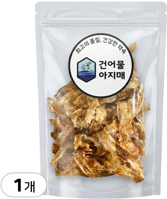 구운 쥐포채 간편 술안주 마른안주 어포 채 소포장, 1개, 200g