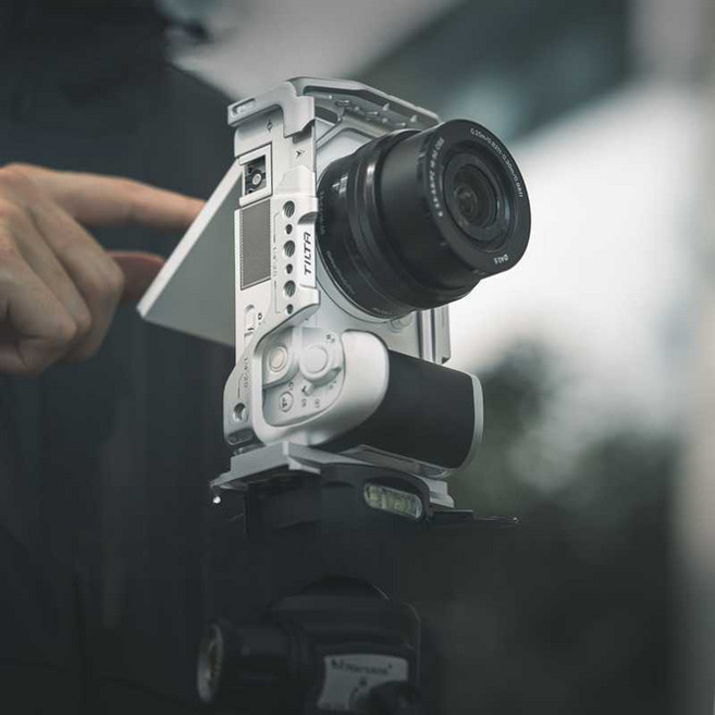 스몰리그 소니 A7C2 / A7CR 카메라 케이지 키트 4422, 1개, 하프 케이지 블랙