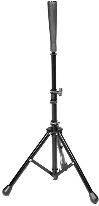 GAPINO 야구 소프트볼 배팅 받침대 티볼 거치대, 블랙, 1개